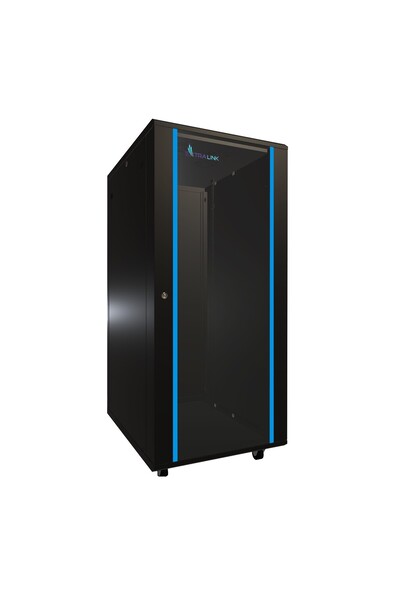 Extralink 27U 600x800 Negru |   Dulap rack |   în picioare