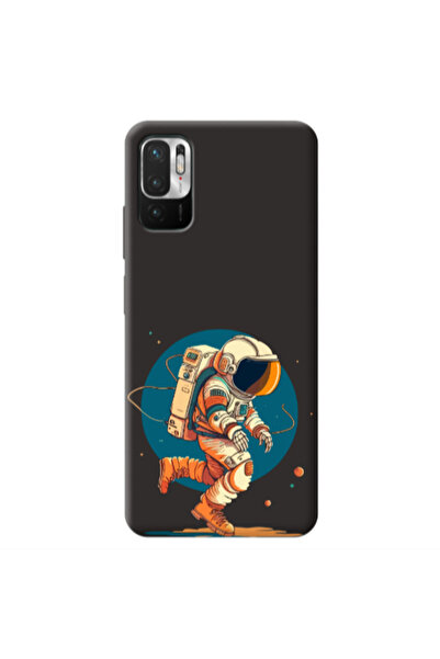 Other Xiaomi Redmi Note 10 Pro 5G Run Space Black Colored Silicone TPU Θήκη