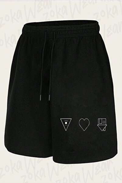 ZOKAWEAR Unisex Logo V2 the Neighborhood Design Printed Shorts