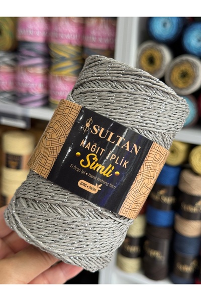 Sultan Simli Kağıt Örgü İpi Renk 153 200 gr