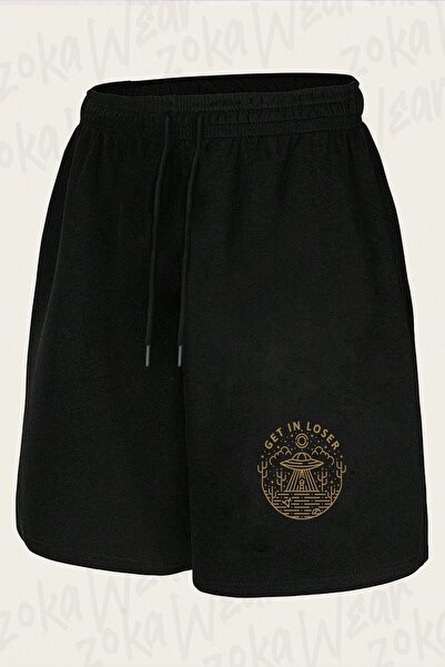 ZOKAWEAR Unisex Get in Loser Design Printed Shorts