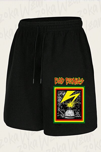 ZOKAWEAR Unisex σορτς με στάμπα Bad Brains Design