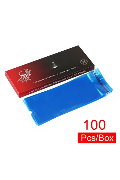 Choice3 A0472-6.5x18-أزرق 100 قطعة غشاء حماية وشم مقاوم للماء للتعبئة والتغلي...