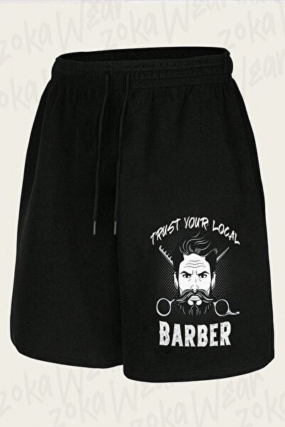 ZOKAWEAR Unisex Berber Design Printed Shorts