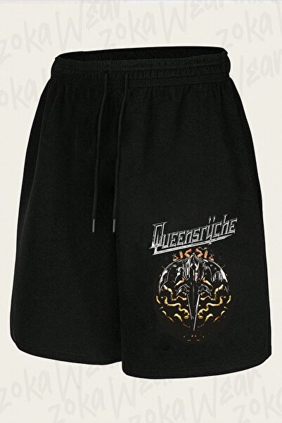 ZOKAWEAR Unisex Queensryche Design Printed Shorts