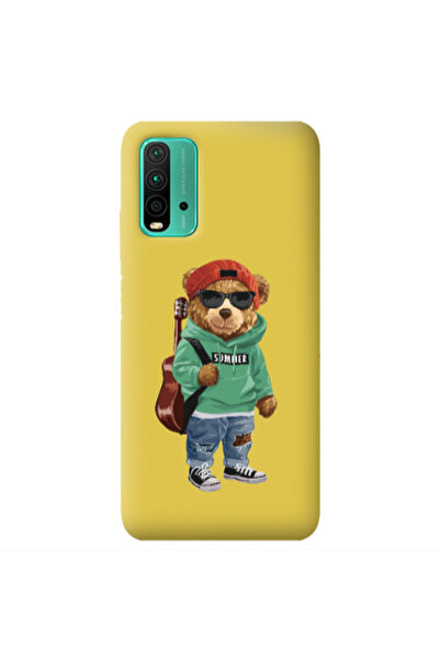 Other Xiaomi Poco M3 Summer Tedy Yellow Colored Silicone TPU Θήκη