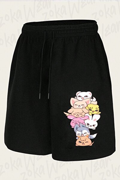 ZOKAWEAR Unisex Stray Kids Skzoo V5 Design Printed Shorts