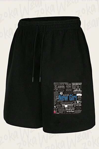 ZOKAWEAR Unisex New Girl Memorable Quotes Design Printed Shorts