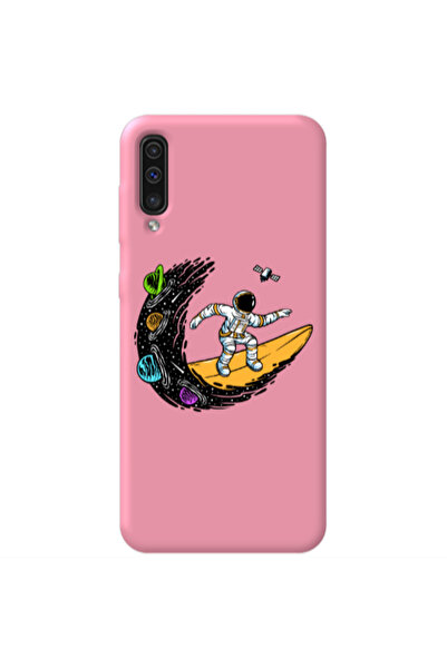 Other Samsung A70 Surf in space Pink Colored Silicone TPU Θήκη