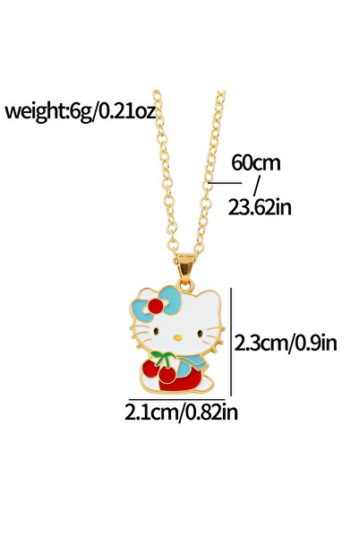 Choice1 XL0667 Sanrio Sweet Cartoon HelloKitty my Melody Pendant Necklace Kaw...
