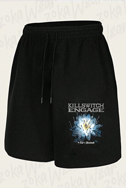 ZOKAWEAR Unisex σορτς με στάμπα Killswitch Engage Design