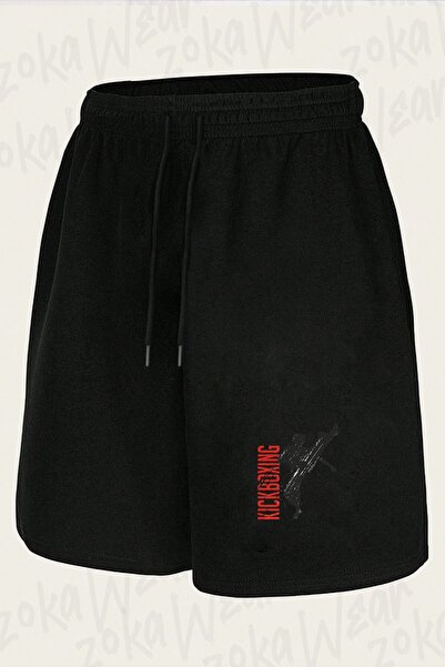 ZOKAWEAR Unisex Kickboxing Cool Design Printed Shorts