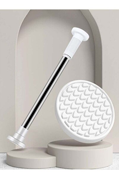 Generic CozyNest Premium Stainless Steel Tension Curtain Rod No Drill Non-Sli...