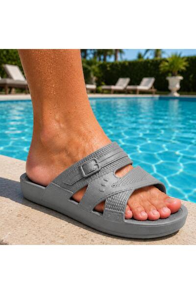 erfleks Unisex Kaymaz Taban Havuz Ve Plaj Terliği - Beachwear Rahat Terlik - ...
