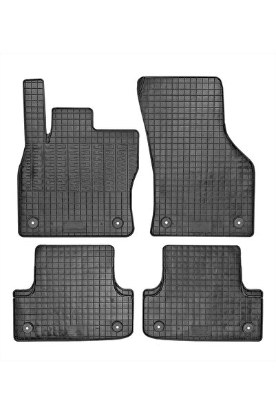 RapidAuto Set covorase auto din cauciuc Audi A3 4/5 Usi (8V) 2012-2020, Negre