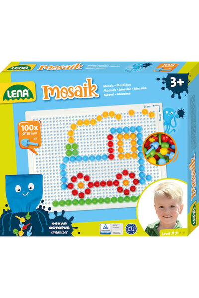 Lena ticaret Set de mozaic Lena Mosaic pentru copii 3+ ani