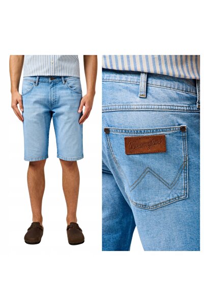 WRANGLER Blugi Barbati Scurti, Wrangler, Colton Shorts, 31 INTL, Albastru, Re...