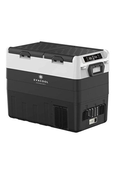 EVACOOL EVA 55AX 12/24V 50L Çift Bölmeli Kompresörlü Taşınabilir Buzdolabı
