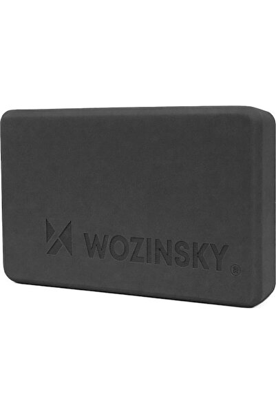 WOZINSKY Κύβος Γιόγκα Πιλάτες για Διατάσεις Μαύρο Wkdj-b
