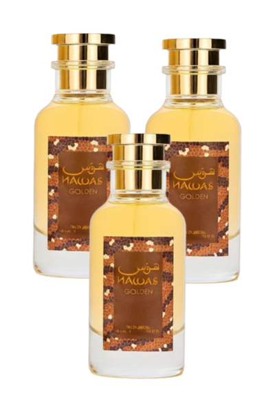 Hawas 3 Pieces Golden Perfume 100ML