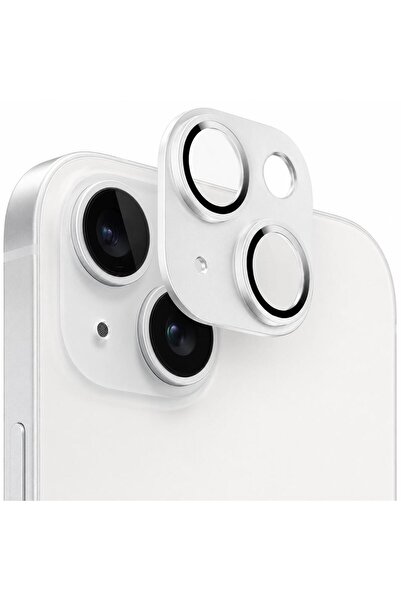 Mi7a iPhone 15 / 15 Plus Uyumlu Full Kamera Lens Koruyucu Tam Kaplama Kamera ...