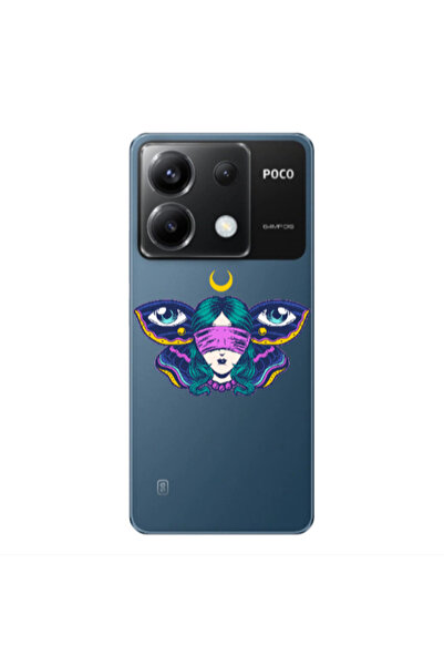 Other Xiaomi Poco X6 5G Eye in my ear Transparent Silicone TPU Θήκη