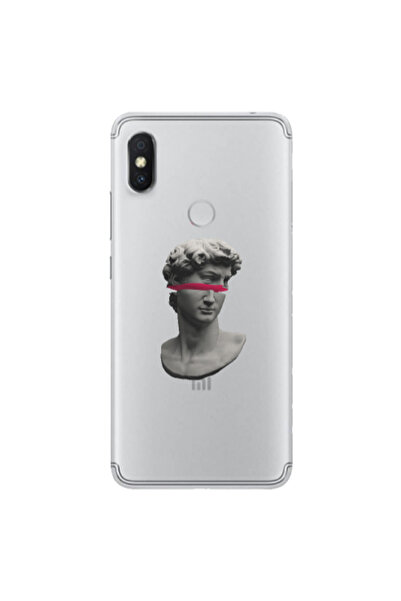 Other Xiaomi Redmi S2 Half statue Transparent Silicone TPU Θήκη