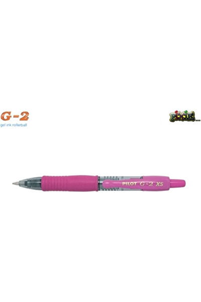 Pilot G2 Pixie Στυλό Τζελ 0.7mm Ροζ με Ροζ Μελάνι Κωδικός: BL-G2-XS-7-ΡΟΖ