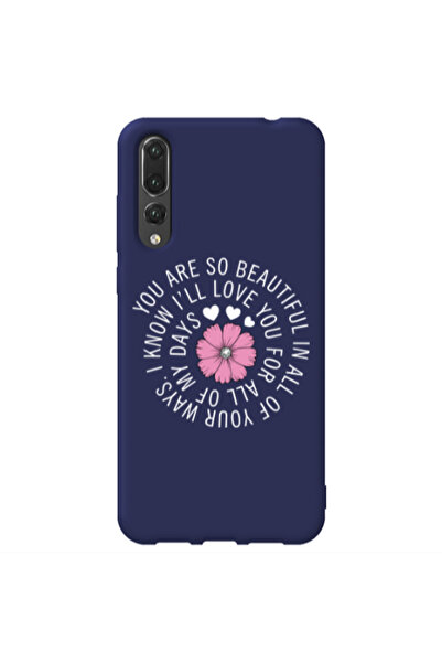 Other Huawei P20 Pro Your Ways Dark blue Colored Silicone TPU Θήκη