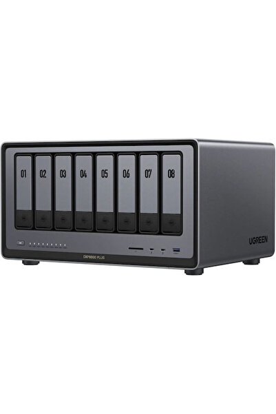 Ugreen DXP8800 Plus NAS Πύργος με 8 υποδοχές για SSD και 2 θύρες Ethernet