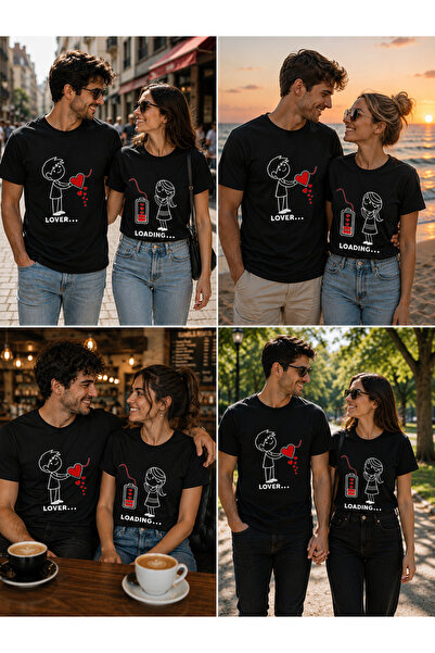 NUATEX T-SHIRT ΒΑΣΙΚΟΥ ΣΧΕΔΙΟΥ "DEAR COMBINATION" (2 τεμάχια αποστέλλονται, ε...