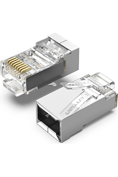 Vention Βύσμα RJ-45 αρσενικό 10 τεμάχια Ασημί (IDCR0-10)