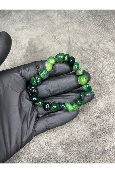 Mos Tespih Agate Stone Natural Stone Special Design Bracelet