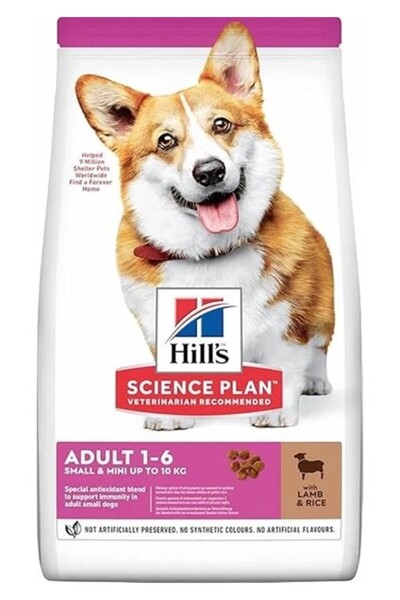 Hill's Sp Kuzulu ve Pirinçli Küçük ve Mini Irk Yetişkin Köpek Maması 5+1kg