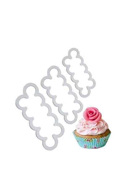 pratikpastacılık Kopat - Rose Making Set 3 Pieces Plastic