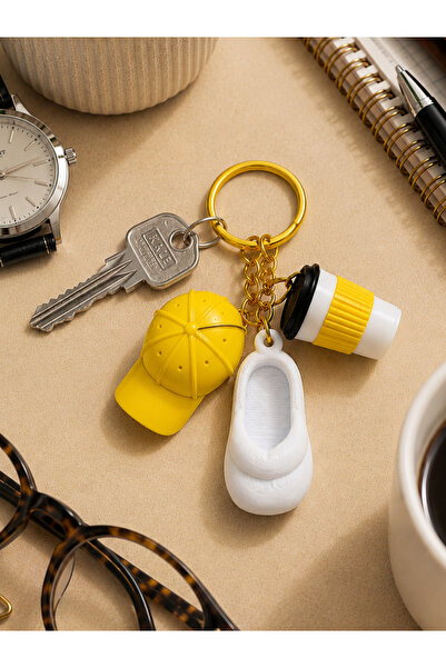 ARPAT NEXT Bag Charm and 3-Piece Keychain Set