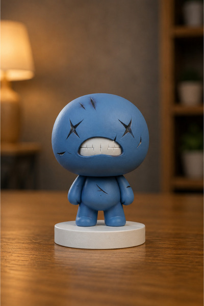 3d layer craft The Binding Of İsaac Figür Mavi Bebek İsaac 12 cm