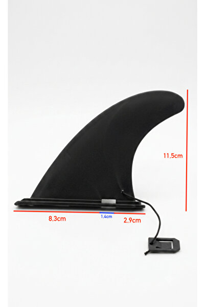 PEAXUP Şişirilebilir SUP Paddle Board Küçük Kızaklı Fin (Yan Yüzgeç) 1 Adet