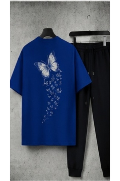 ship master Summer Collection New Arrival T-Shirt & Shorts Set Printed Patter...