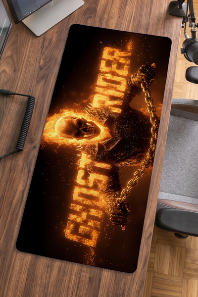 Milura Ghost Rider 40x90 ProControl Mouse Pad Gaming Mousepad Kaymaz Taban Bü...
