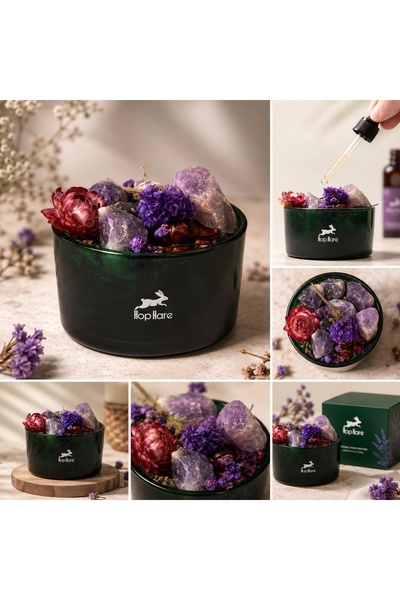 OEM Amethyst Crystal Aroma Diffuser – Hop Hare Aroma Stone Diffuser