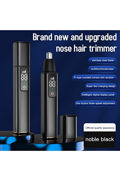 Choice3 MIJIA black NEW 2026 MIJIA Electric Ear Nose Hair Trimmer Rechargeabl...