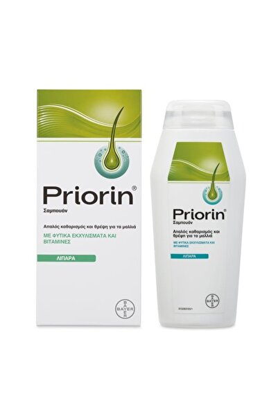 Bayer PRIORIN Θρεπτικό Σαμπουάν με Εκχύλισμα Φυτού Κεχριού - Γλυκοπρωτεΐνες κ...