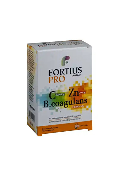 Fortius Προ-Βιταμίνη C 1000mg & Ψευδάργυρος 20mg & Προβιοτικά Συμπλήρωμα διατ...
