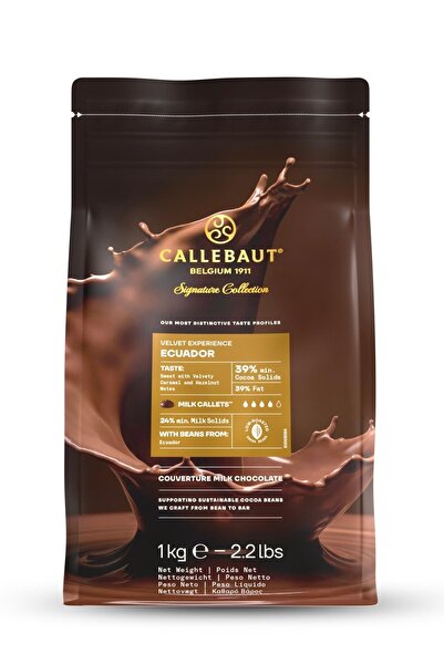 Callebaut Signature Collection Ecuador Sütlü Çikolata 1 Kg