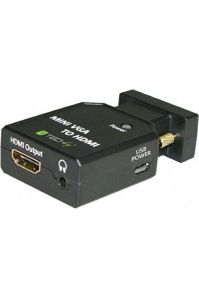 Techly Convertor VGA tată la 3.5mm / HDMI / micro USB mamă 1 buc. IDATA VGA-H...
