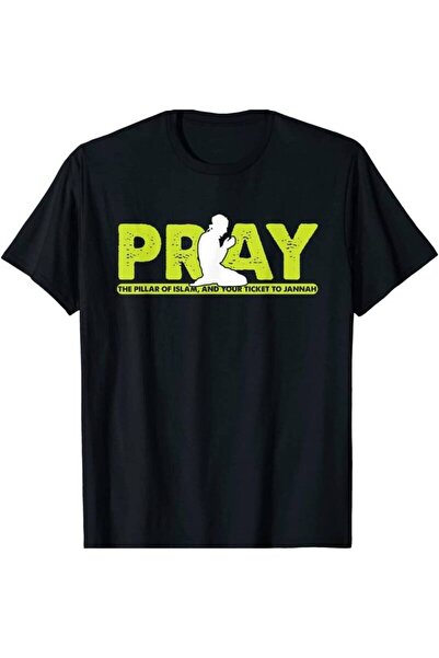 23 nisan with a Stylish Digital Print Islamic Prayers, Short-Sleeved And Refr...