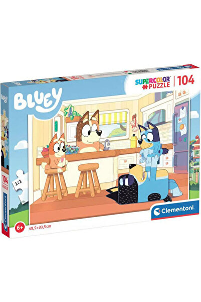 CLEMENTONI Puzzle pentru copii Bluey 104 piese