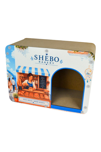 Rotipet Shebo Loft 2'si 1 arada Kedi Evi ve Tırmalama 25x57x37 - Değiştirileb...
