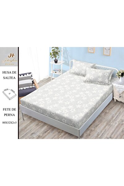 OEM Satin Cotton Bed Cover 2 Persons 3 Pieces with Elastic 180x200 cm, Model ...